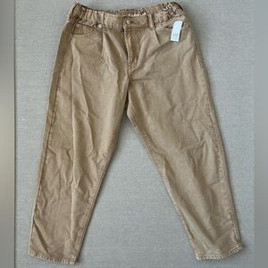 Gap kids barrel jeans.